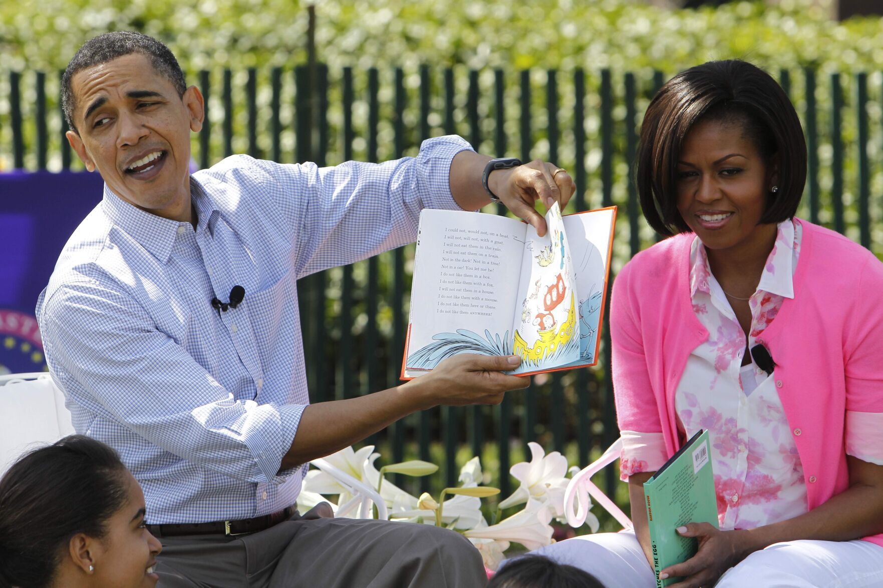 Barack Obama, Michelle Obama, Malia Obama